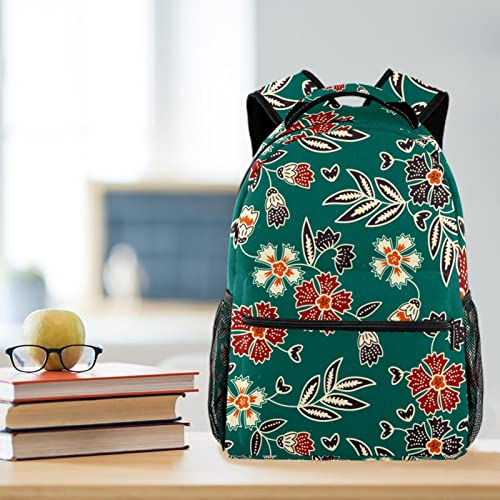 Sac à dos campus fleuri idéal pour les sorties de week-end et les cours