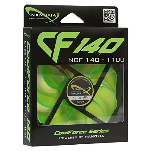 Nanoxia Cool Force 140 - 1100, 140 X 140 X 25 mm