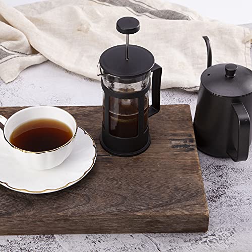 ماكينة تحضير القهوة الفرنسية بالضغط من انتيما، ماكينة تحضير القهوة مع زجاج البوروسيليكات السميك المقاوم للحرارة، 12 اونصة (350 مل)