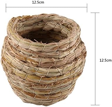 KUIDAMOS Straw Bird Nests Lightweight for Canaries nest boxes for budgie budgie breeding box Nests — 사진 6