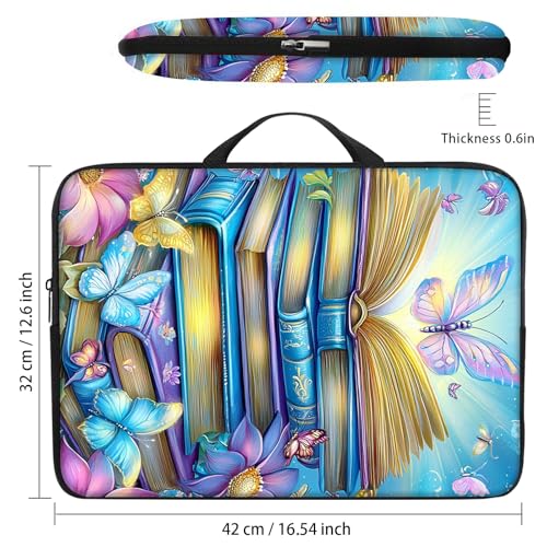 Funda para laptop 17 pulgadas con asa y protección acolchada miniatura 2