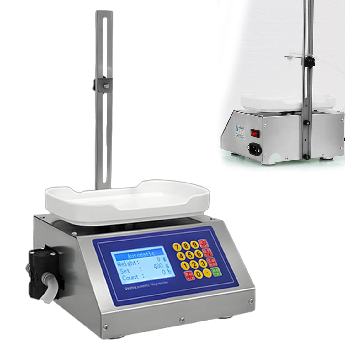 QianCruxtacy Commercial Precise Flow Control Liquid Filling Machine 3200