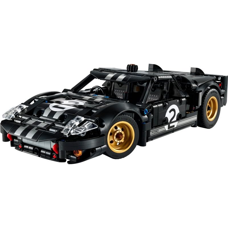 Image of LEGO Technic 1966 Ford GT40 MKII Race Car - Model Classic Car Building Kit for Adults 18+ - 42223
