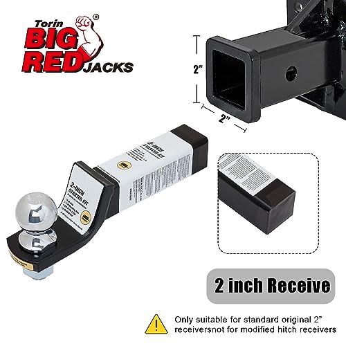 BIG RED ATRLY2003UR Torin Engate de reboque e bola: capacidade de 3 toneladas (2,7 kg)