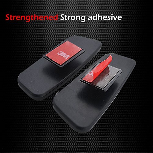 Ampper Rectangle Blind Spot Mirror, 360 Degree Hd Glass And Abs Housing Convex Wide Angle Rearview Mirror For Universal Car Fit (Pack Of 2) #TOP1