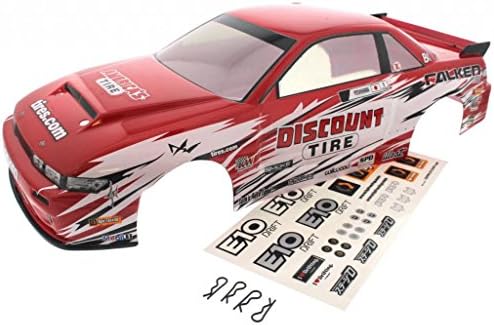 HPI 1/10 E10 Drift Mustang DAI YOSHIHARA DISCOUNT TIRE 2013 NISSAN S13 BODY