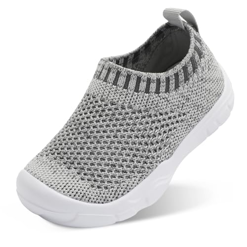Image of JOINFREE Toddler Boys Girls Sneaker Slip On Shoes Kids Lightweight Breathable Walking Shoes