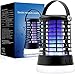 Produktbild Insektenvernichter Mückenschutz Elektrisch - Mückenlampe UV LED Campinglampe, 3 in 1 SOS Camping Lampen Mückenfalle, USB wiederaufladbar, 2200mAh Akku, IP67 wasserdicht (B)