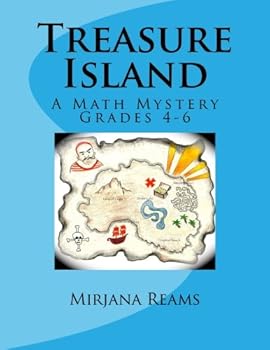 Paperback Treasure Island: A Math Mystery Book
