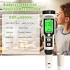 PH Meter, Digital 4-in-1 PH ORP H2 Temp Meter, PPB/PPM Meter with ATC, 0.01 Resolution High Accuracy PH Tester for Drinking Water