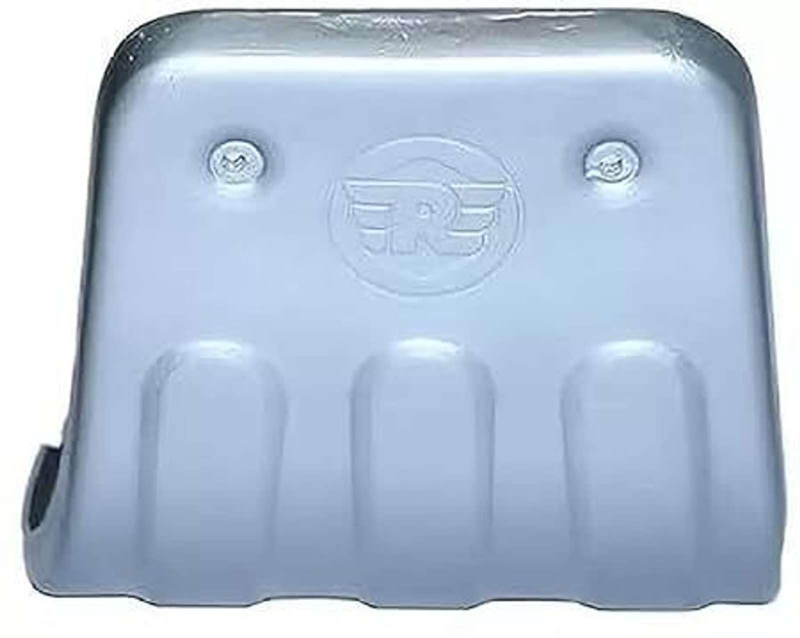TA Sump Guard Engine Bash Plate | Bike Underbody Protection Compatible with RE Classic 350 Reborn & Thunderbird 350 | Stylish & Durable Black Powder-Coated Metal with Fittings (Silver)-image-31