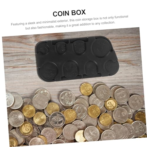 Caja organizadora plástica para monedas DOITOOL portátil miniatura 7