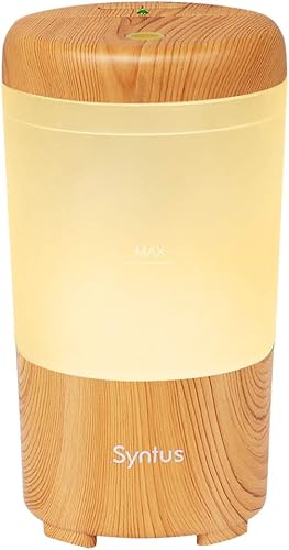 Syntus Difusor de coche difusor de aceite esencial USB mini humidificador portátil de aromaterapia aromática para vehículos oficina viajes hogar