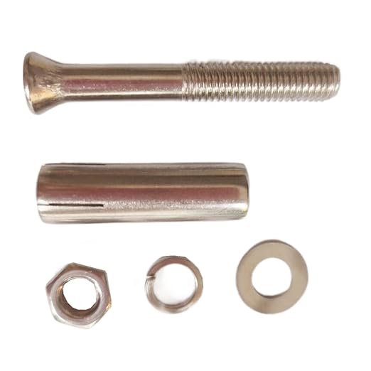 Tornillos de expansión de acero inoxidable M8x60mm miniatura 3