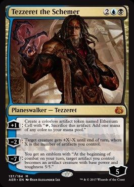 Magic The Gathering - Tezzeret The Schemer (137/184) - Aether Revolt
