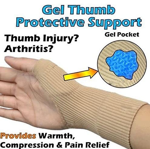 Guanti supporto morbido per polso e pollice mano