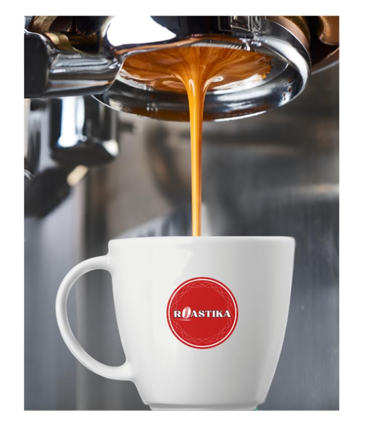 Roastika Café en Grano 18 Oz Tostado Medio Espresso Premium miniatura 2