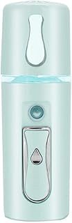 20ml Nano Facial Mist Sprayer, Mini Face Moisturizing Cool Mist, Handy Atomization Sprayer for Face Skin Hydrating, Makeup, Eyelash Extensions (green)