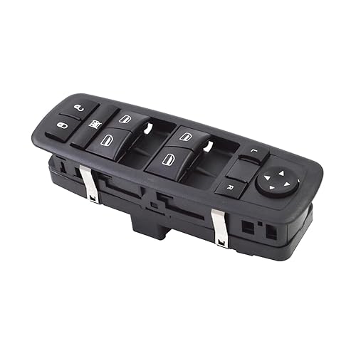 Miniatura 2 de Reemplazo del interruptor principal de la ventana eléctrica del lado izquierdo del conductor delantero para Cherokee 68271203AA 56046553AB