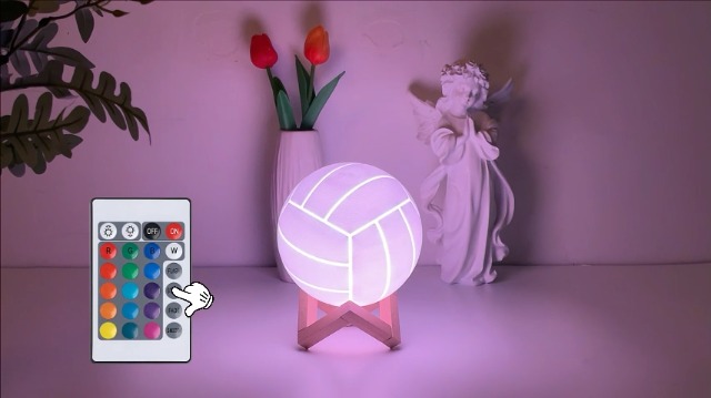 Olee Odee Volleyball Night Light, Volleyball Lamp Light for Kids