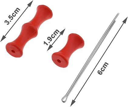 9 Sets Archery Finger Protectors Silicone Bowstring Finger Guard Protective Equipment Finger Tab Bowstring Finger Saver for Beginners (Each Colour 3 Sets)