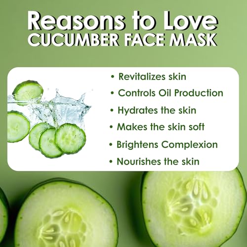 Image of Pink Root Cucumber Mask Enriched with Cucumber extract