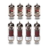 Orange Dual Terror Tube Set with Matched Power Tubes, Ruby and JJ Brand Tubes