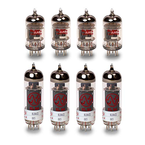 Orange Dual Terror Tube Set with Matched Power Tubes, Ruby and JJ Brand Tubes