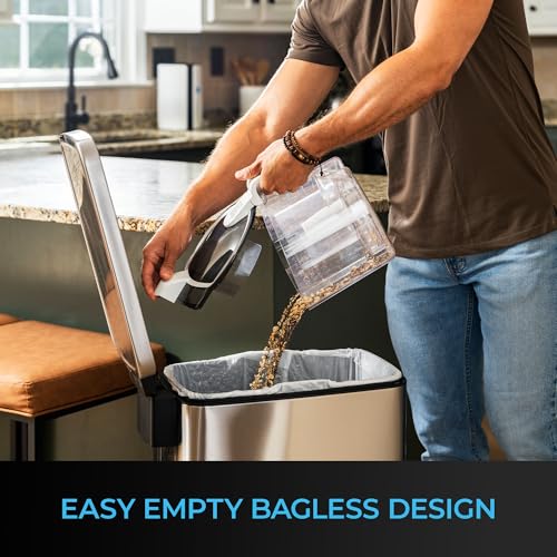 Image of Kenmore DC5070.01 Upgrade 500 Series Bagless Canister Vacuum with Hair Eliminator Brushroll,2-Motor Cyclonic Technology, HEPA Filtration & 24' Auto Cord Rewind for Pet, Carpets, Hard Floors, Stairs