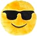 ZippyPaws - Squeakie Emojiz Stuffed Plushie Dog Toy - Cool Dude
