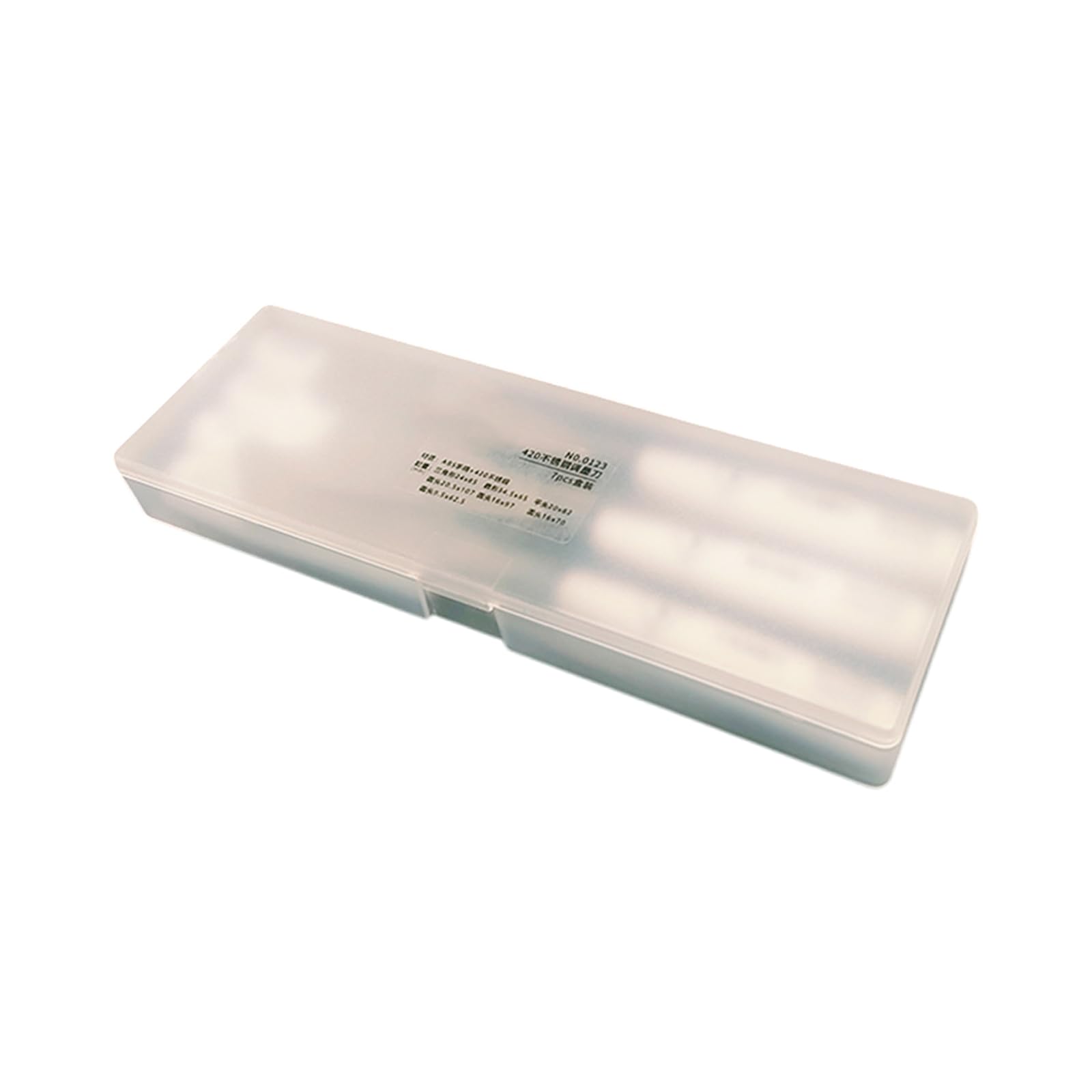 Lot de 7 spatules artistiques en acier inoxydable pour peinture d'artiste