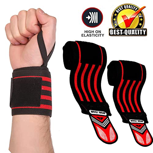 Image of Gym Wrist Supporter for Men & Women Wrist Band for Gym with Thumb Loop