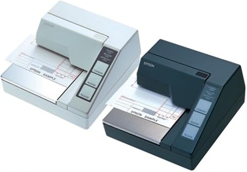 Vista 3 de Epson TM-U295-292 Impresora de Matriz de Punto Resbalón Serial Gris Oscuro (Sin Cable y Fuente de Alimentación) C31C163292