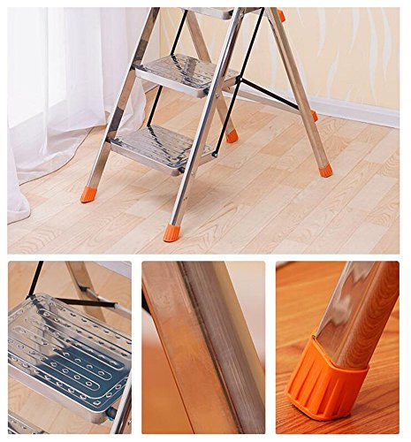 GAOJIAN Scala in alluminio in acciaio inox Scala a...