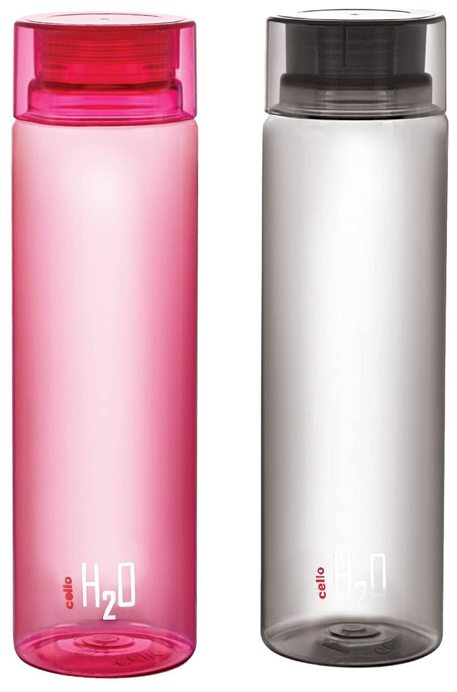 Cello H2O Plastic Bottle, Pink, Pack of 1