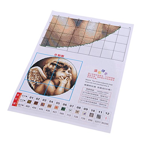 Anself DIY Handmade Needlework Punto Croce Set