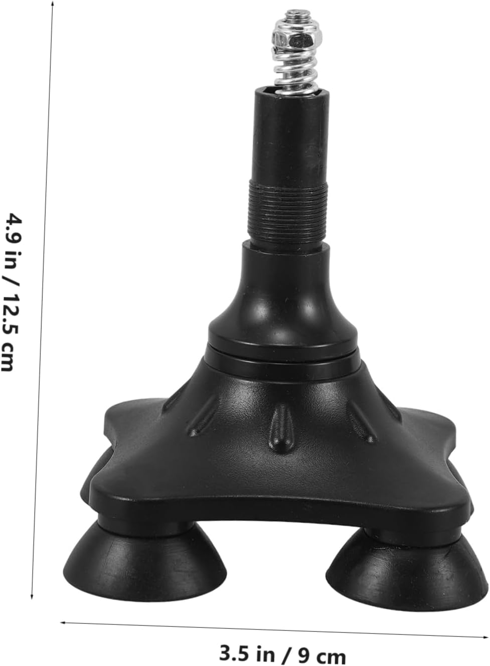 Happyyami Trekking Cane Tips for Stability Non- Crutch Replacement Foot Protector Hiking Pole Accessories for Walking Lightweight and Easy to Install