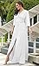 KOH KOH Pluz Size Womens Long Bridesmaid Wedding Bridal Party Guest Cocktail Semi Formal Prom Black Tie Gala Elegant Evening Flowy Slit Tall Maxi Dress Gown, White XL 14-16