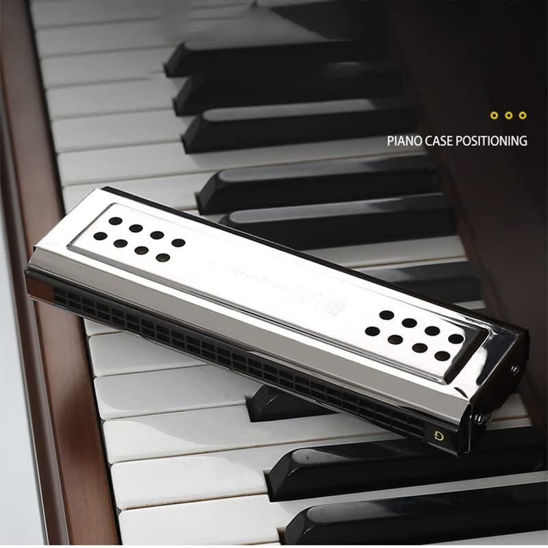 Harmonica 24 trous 2 – en – 1 harmonica vibrato bluesmouth orgue double clavier ensemble c & G gaita according harpe… - Les Beatles, Paul McCartney, John Lennon, RIngo Starr, George Harrison Harmonica 24 trous 2 - en - 1 harmonica vibrato bluesmouth orgue double clavier ensemble c & G gaita according harpe… – Image 4