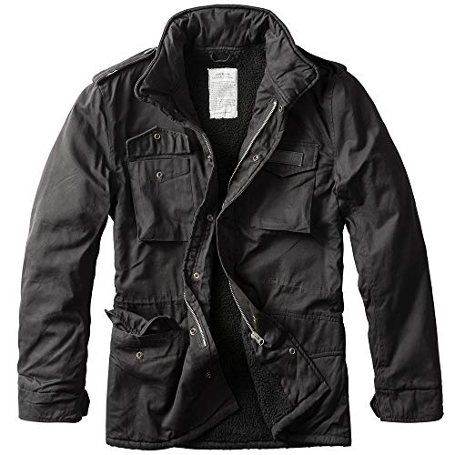 Preisvergleich Produktbild TROOPER M65 Giant Winter Paratrooper Jacke Schwarz XL