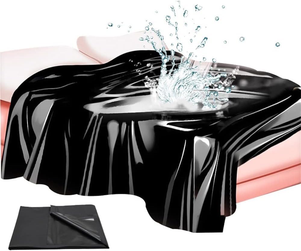 BDSM Waterproof Adult Sex Bed Sheets, Mess-Proof Play Sheet for Adults,Versatile Waterproof Bed Mattress Cover for Couple Messy Play and Bed Protection