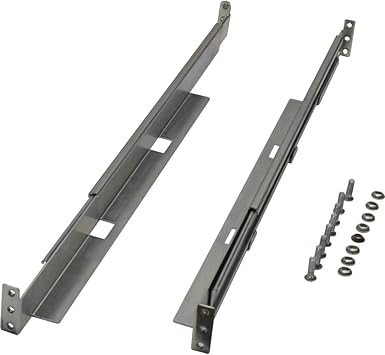 Tripp Lite 4POSTRAILKIT1U 4-Post 1U Universal Adjustable Rack-Mount Shelf Kit - Silver
