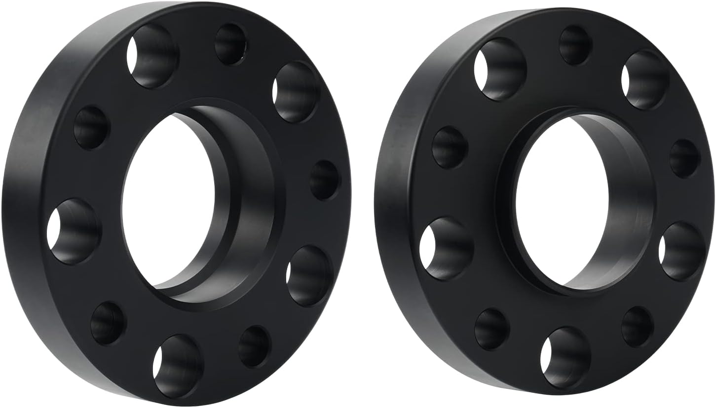 2pcs 5x120MM Wheel Spacers, 1 Inch Thickness M12x1.5 Thread Pitch 72.56MM Hub Bore 5 Lug Wheel Adapters Fit for 328i, 328i xDrive, 325i, Z3, Z4, 330i, 328xi, 528i, X1, 325Ci, 330Ci, 323i