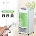 Produktbild FOOSKOO FAN Mobile Klimageräte Air Cooler Luftkühler Klimaanlage Lüfter Fernbedienung 3 Dateien Tragbarer Luftbefeuchter Kühler Kühlsystem 60W