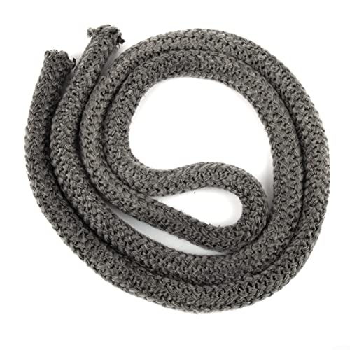 Cuerda de sellado para estufas de fibra de vidrio, junta de horno, resistente al fuego, 20 mm, 2 m...