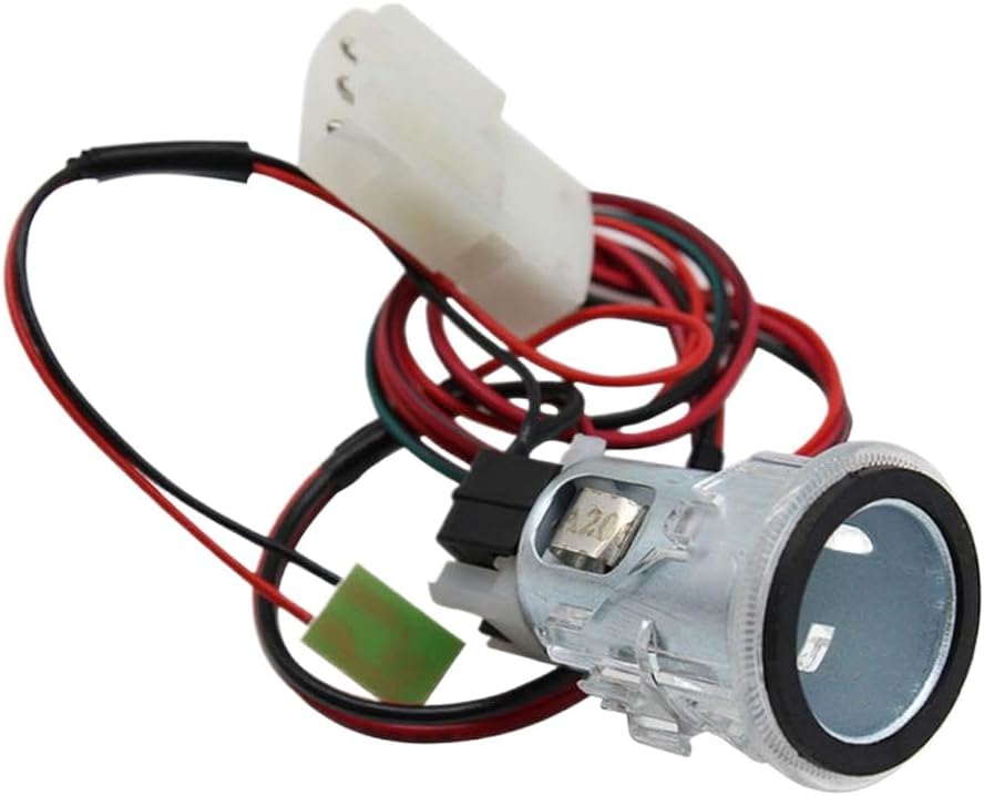 Car Front Center Console Drink Cup Holder Plug Cigarette Lighter Socket Wires with Motorcycle Parts 5 6 X5 X6 Series F10 F11 F06 F12 E70 E71(Color Name: Socket)