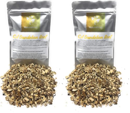 Naturegrail Dried Dandelion Root, Two 2.11 oz. Packs