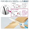 Kokuyo Saxa Non-Stick Scissors - Heavy Duty Titanium Coating Blades with 3D Technology, Ambidextrous Design for Crafting, Sewing & Daily Use, Red, Japan Import (HASA-P280R) #2