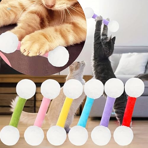Écouvillon d'intérieur pour chat - Jouet de dentition pour appartement et extérieur