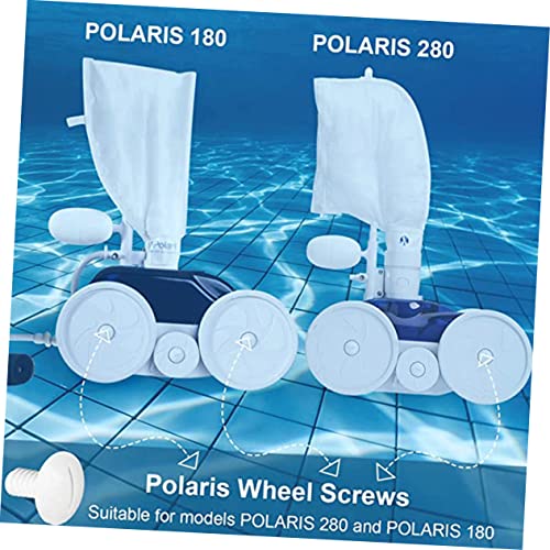 HANABASS 1 Conjunto Exato De Peças De Limpeza De Rodas Acessórios Arruela Do Cubo Substituição Branc